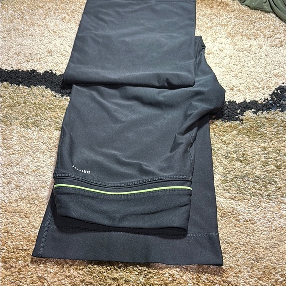 Nike Dry Fit High Waisted Wide Leg Loose Pant Soft Loose Wide Flared Women's L - Picture 5 of 7